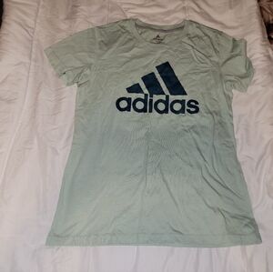 Sea foam green adidas tshirt size medium